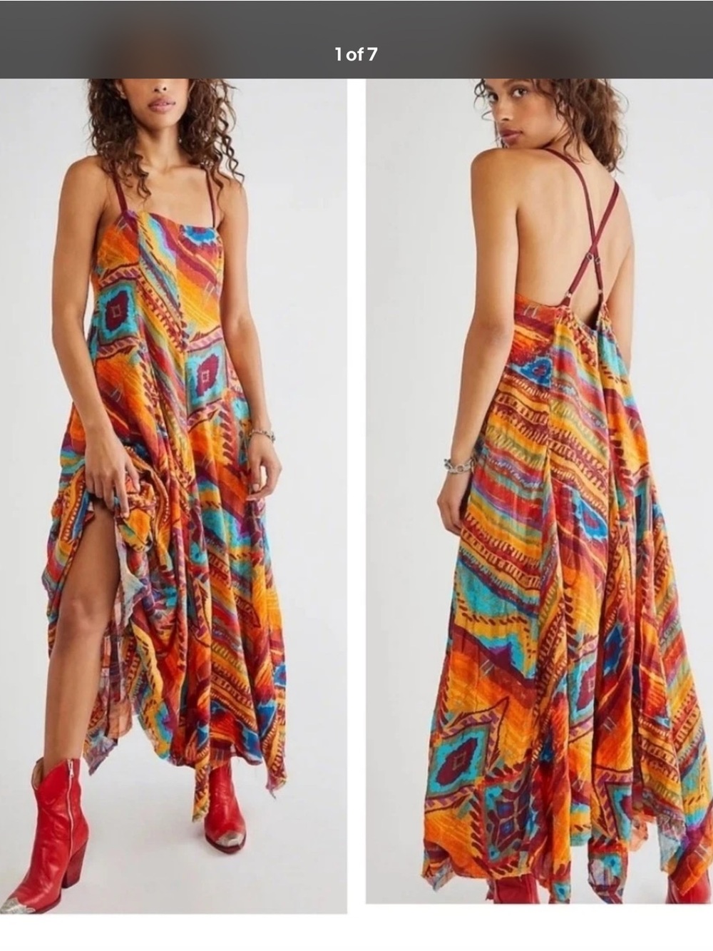 Free People Sahara Desert Maxi Dress
